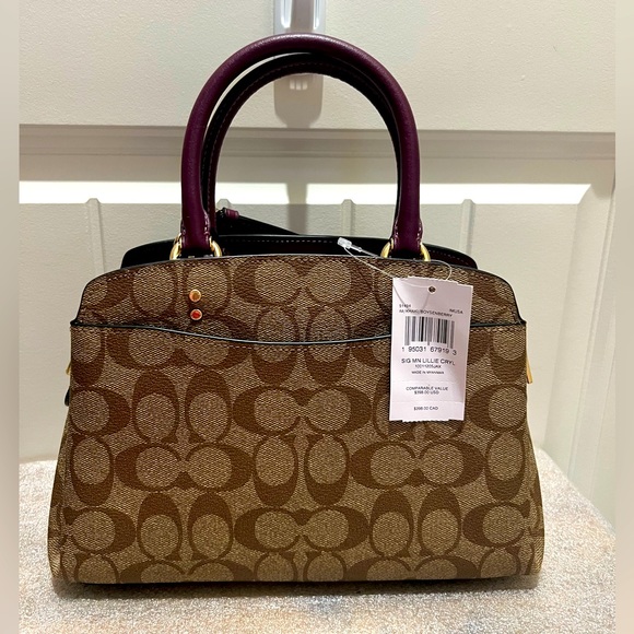 NWT Coach Minnie carryall - Picture 3 of 14